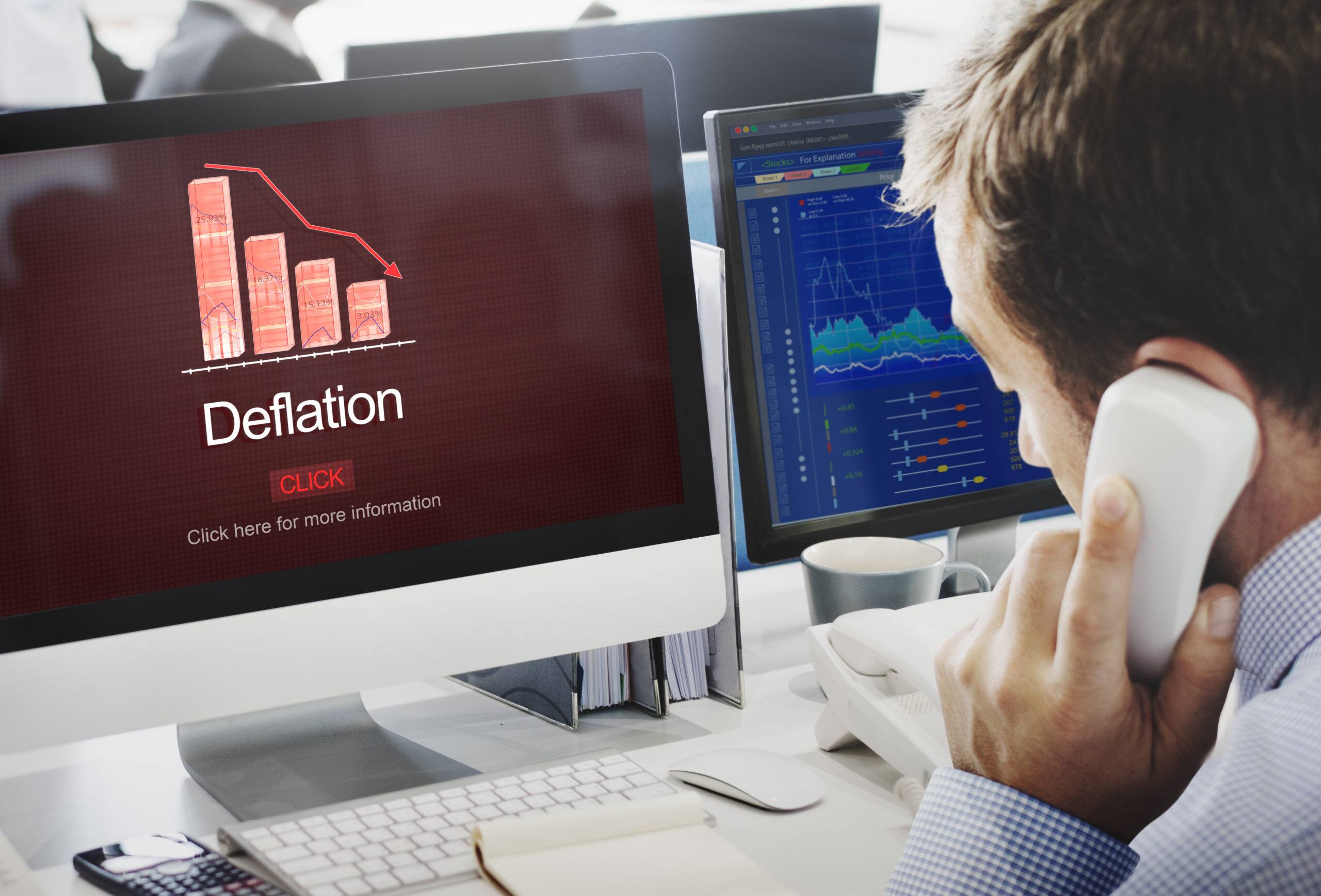 deflation mean for savings and cd rates