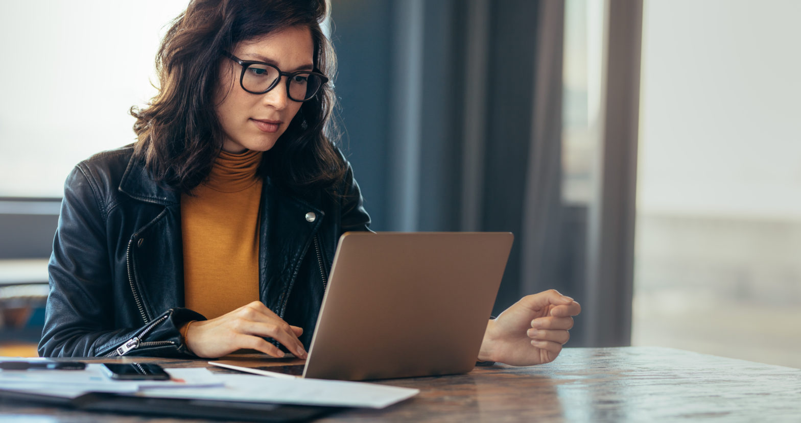 woman working on americas best rates