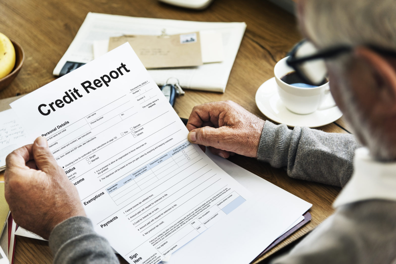 checking credit report