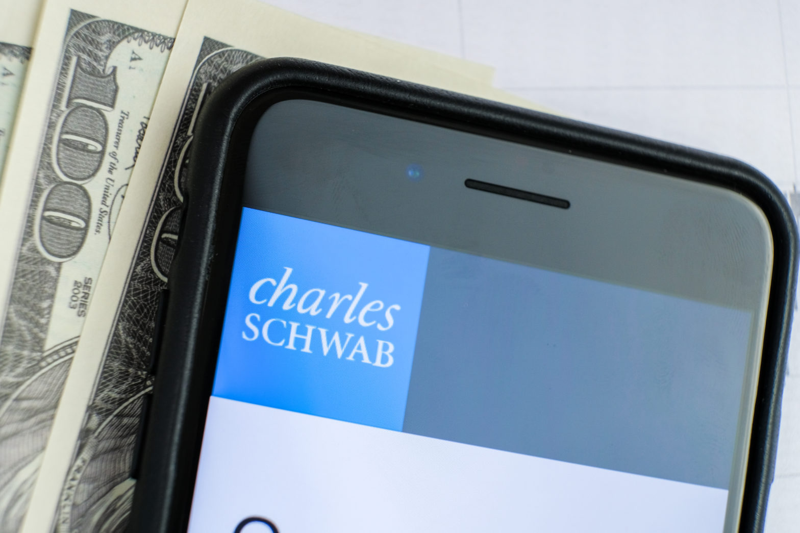 Mobile trading at Charles Schwab