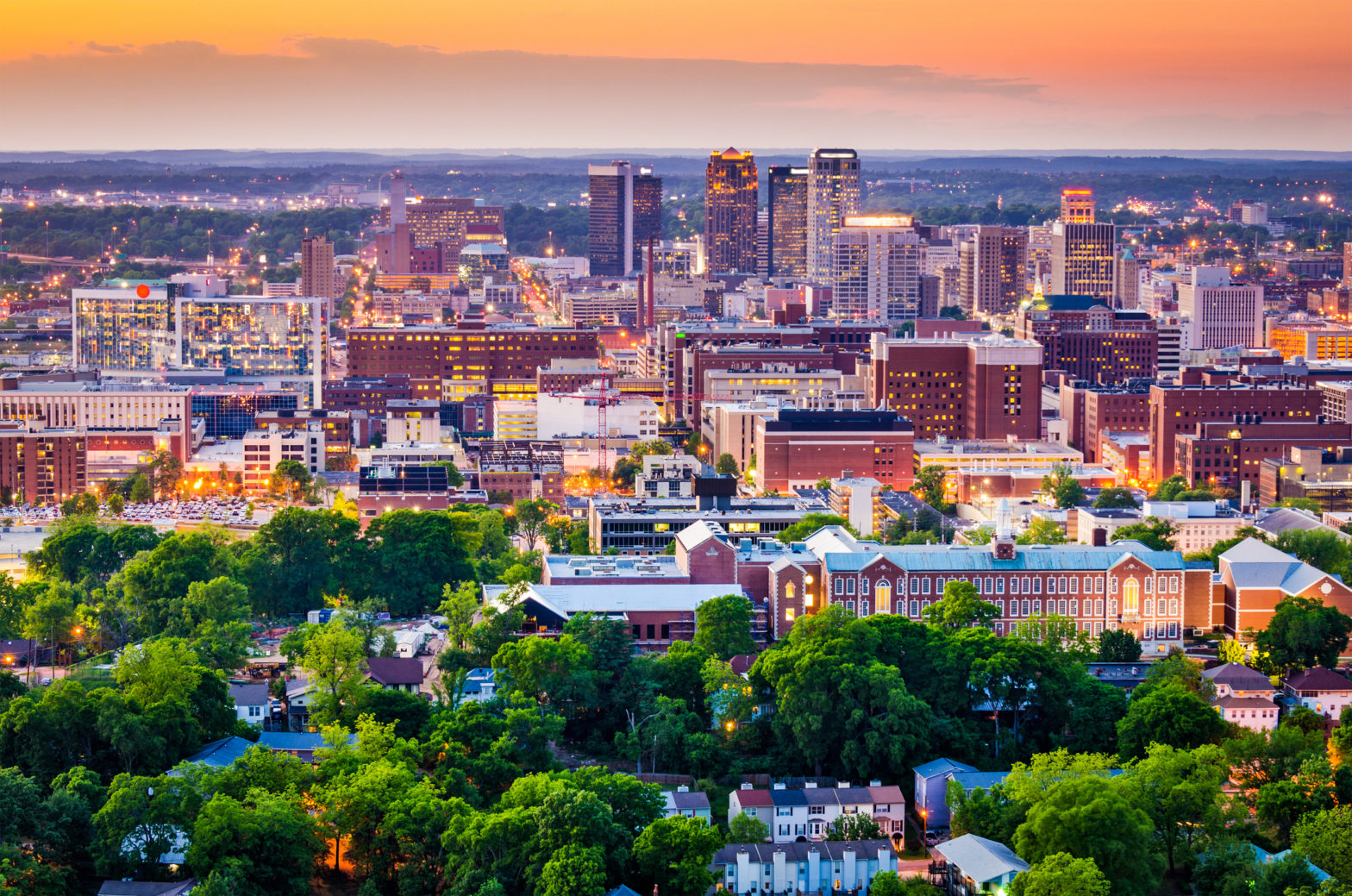 Birmingham Alabama Skyline