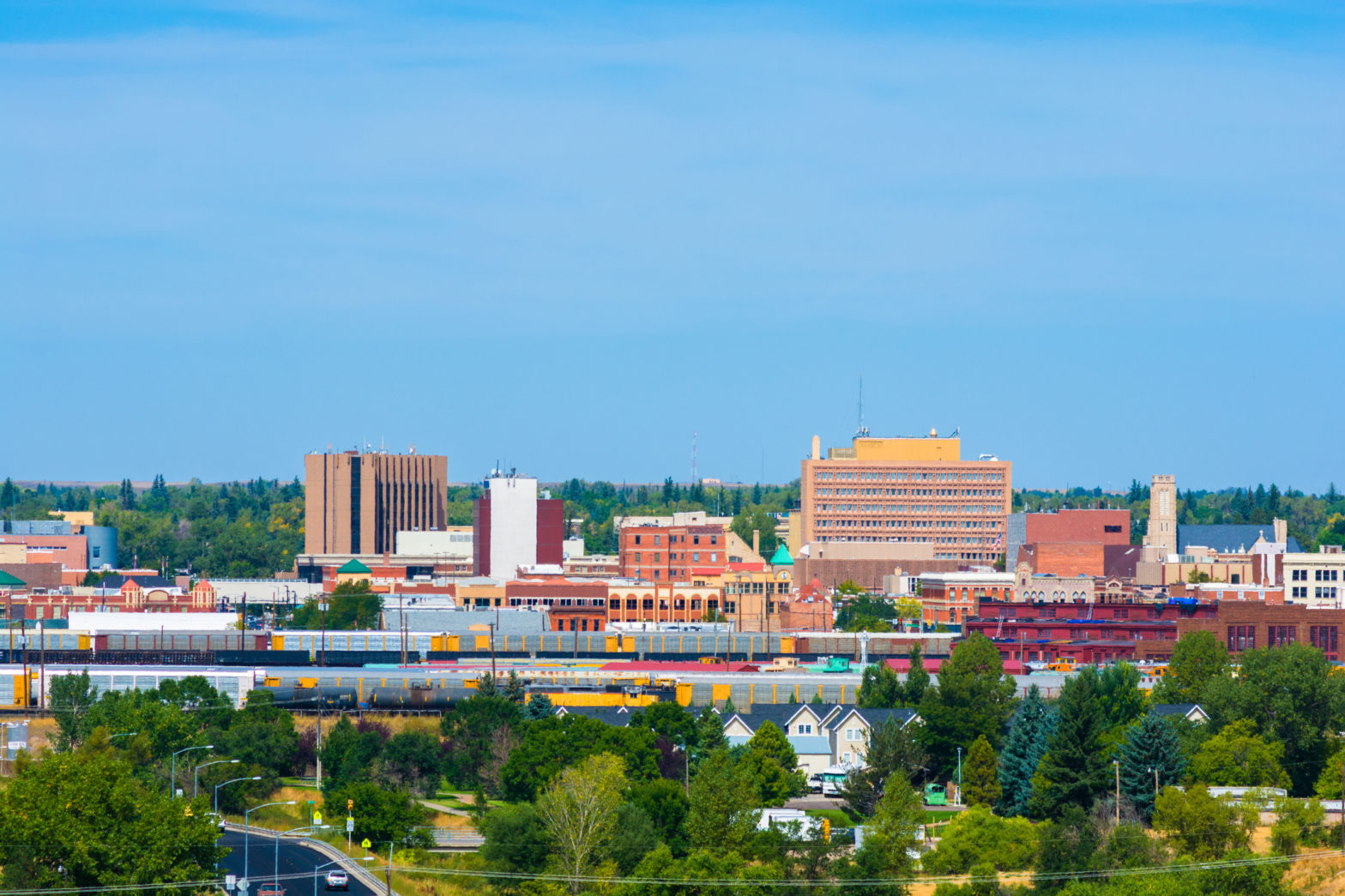 Cheyenne, Wyoming skyline