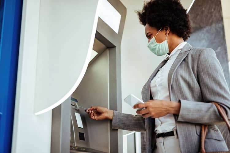 black-woman-mask-ATM